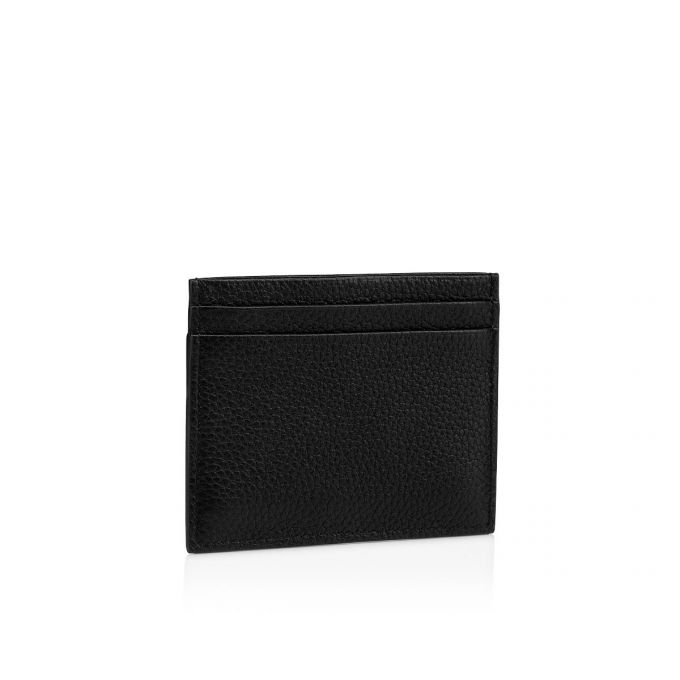 Card Holder Christian Louboutin M Kios Clasici Piele Card Holder Barbati Rosii Negrii | RO97063