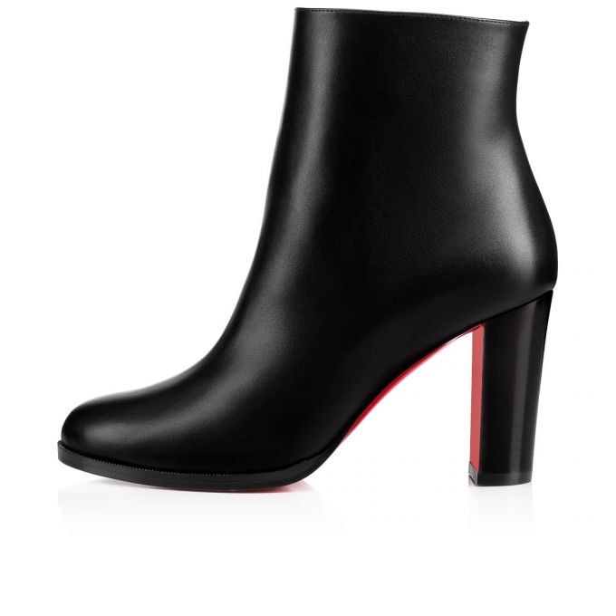 Cizme Christian Louboutin Adox 085 85 Lucido Calf Boots Dama Negrii | RO27999