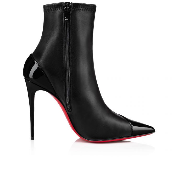 Cizme Christian Louboutin Bibooty 100 Nappa Boots Dama Negrii | RO38895