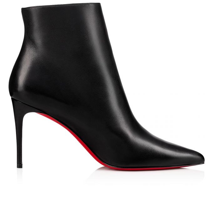 Cizme Christian Louboutin Birgikate 85 Calf Boots Dama Negrii | RO89002