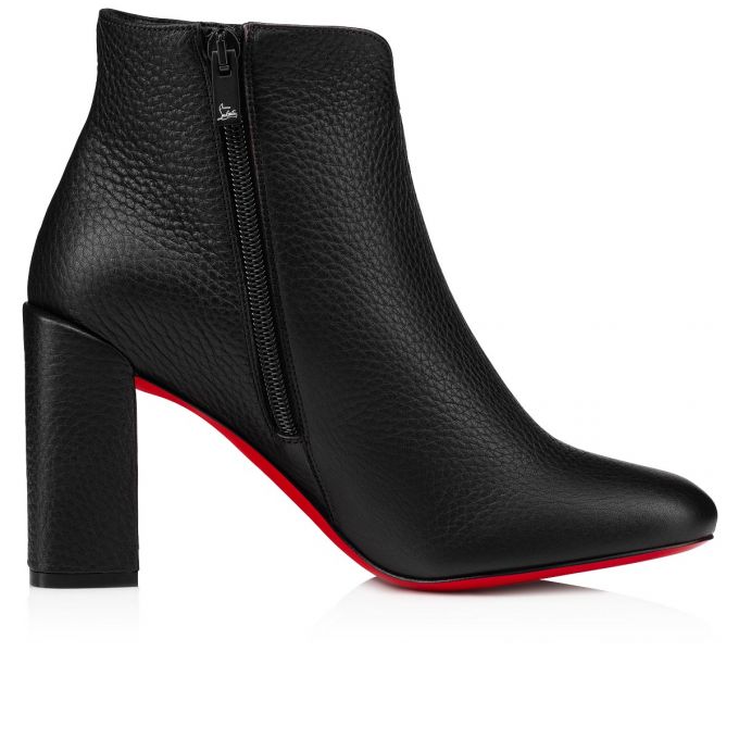 Cizme Christian Louboutin Castarika 85 Calf Boots Dama Negrii | RO24001