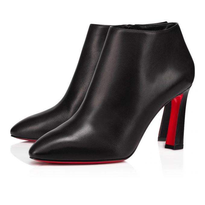 Cizme Christian Louboutin Eleonor 85 Calf Boots Dama Negrii | RO69223