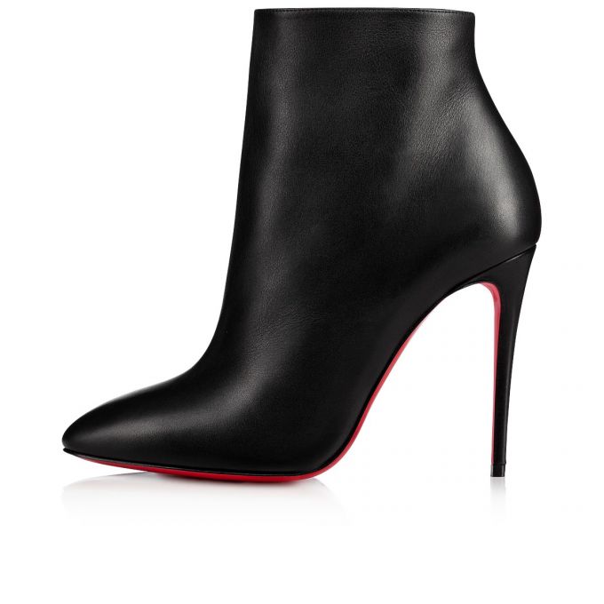 Cizme Christian Louboutin Eloise Booty 100 100 Calf Boots Dama Negrii | RO63630