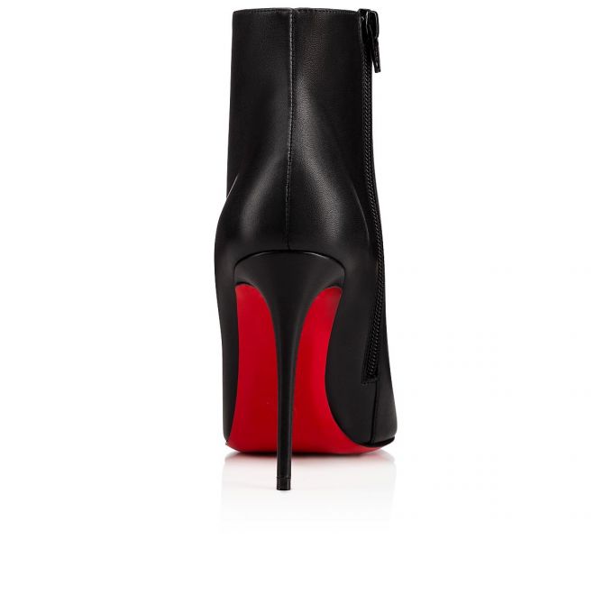 Cizme Christian Louboutin Eloise Booty 100 100 Calf Boots Dama Negrii | RO63630