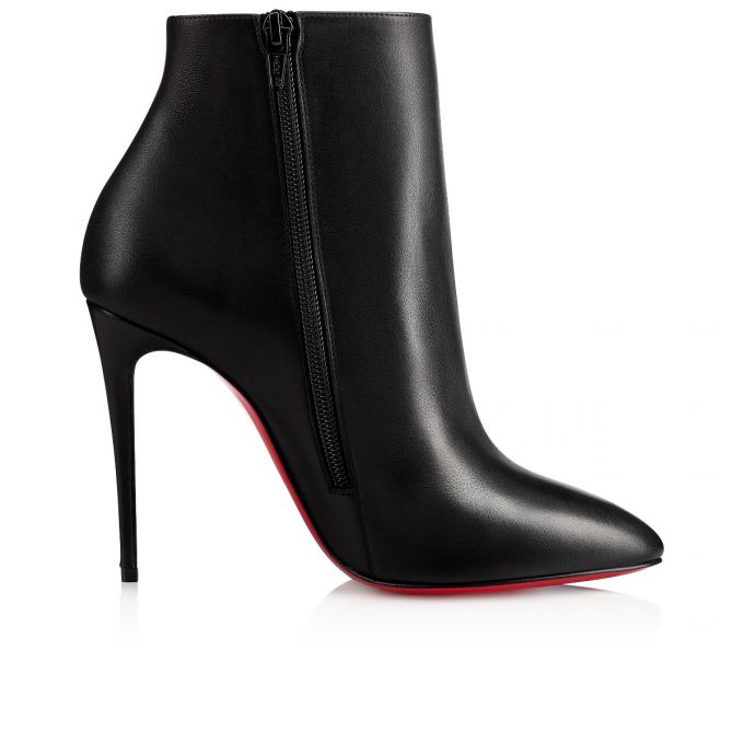 Cizme Christian Louboutin Eloise Booty 100 100 Calf Boots Dama Negrii | RO63630