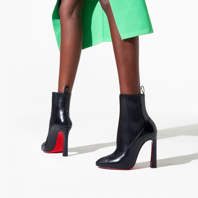 Cizme Christian Louboutin Me In The 90s 100 Calf Boots Dama Negrii | RO21869