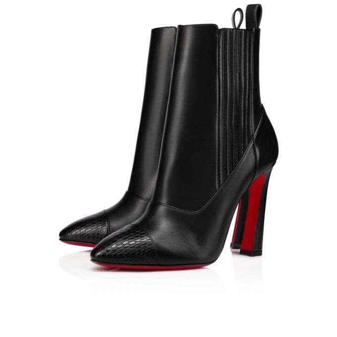 Cizme Christian Louboutin Me In The 90s 100 Calf Boots Dama Negrii | RO21869