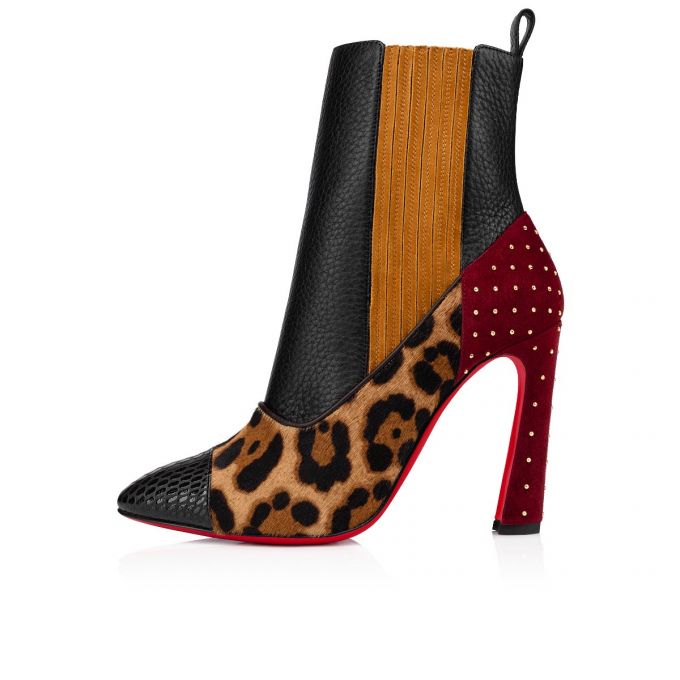 Cizme Christian Louboutin Me In The 90s Plume 100 Version Exotic Piele Boots Dama Colorati | RO48768