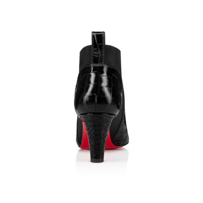 Cizme Christian Louboutin Tchakaboot 70 Calf Boots Dama Negrii | RO00935