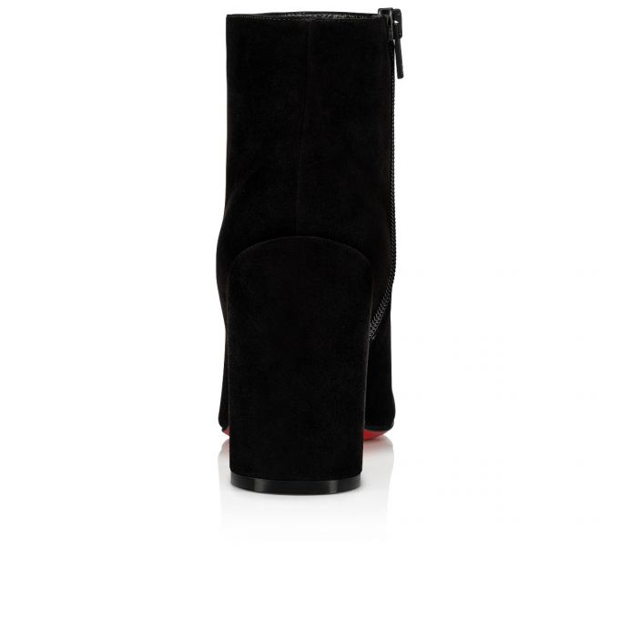 Cizme Christian Louboutin Turela 085 85 Veau Velours Boots Dama Negrii | RO77659