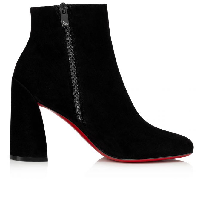 Cizme Christian Louboutin Turela 085 85 Veau Velours Boots Dama Negrii | RO77659