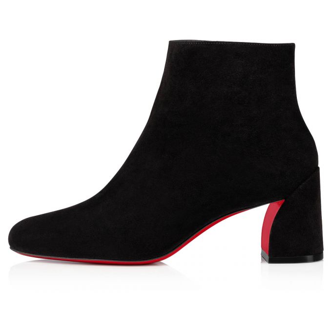 Cizme Christian Louboutin Turela 55 Veau Velours 55 Veau Velours Boots Dama Negrii | RO98799