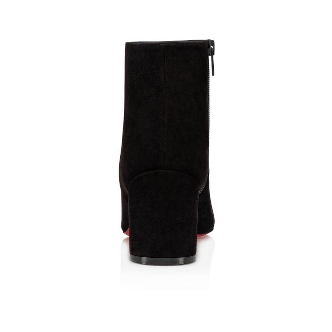 Cizme Christian Louboutin Turela 55 Veau Velours 55 Veau Velours Boots Dama Negrii | RO98799