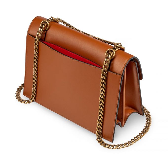 Cross Body Bags Christian Louboutin Elisa Large Coconut Clasici Piele Cross Body Bags Dama Maro | RO05669