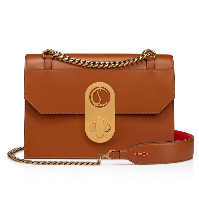 Cross Body Bags Christian Louboutin Elisa Large Coconut Clasici Piele Cross Body Bags Dama Maro | RO05669