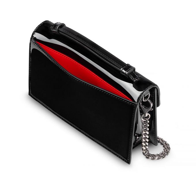 Cross Body Bags Christian Louboutin Elisa Baguette S Clasici Piele Cross Body Bags Dama Negrii | RO07573