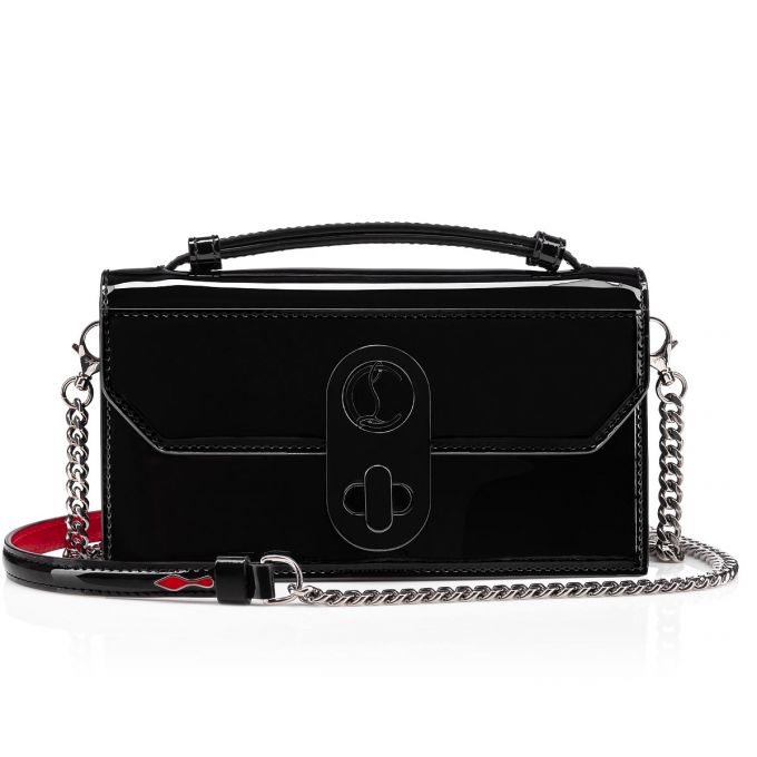 Cross Body Bags Christian Louboutin Elisa Baguette S Clasici Piele Cross Body Bags Dama Negrii | RO07573