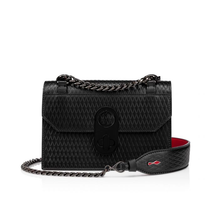 Cross Body Bags Christian Louboutin Elisa Mini Creative Piele Cross Body Bags Dama Negrii | RO15784