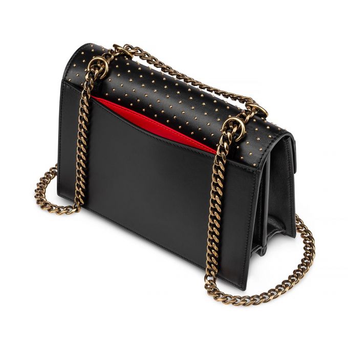 Cross Body Bags Christian Louboutin Elisa Small Clasici Piele Cross Body Bags Dama Negrii Aurii | RO23922