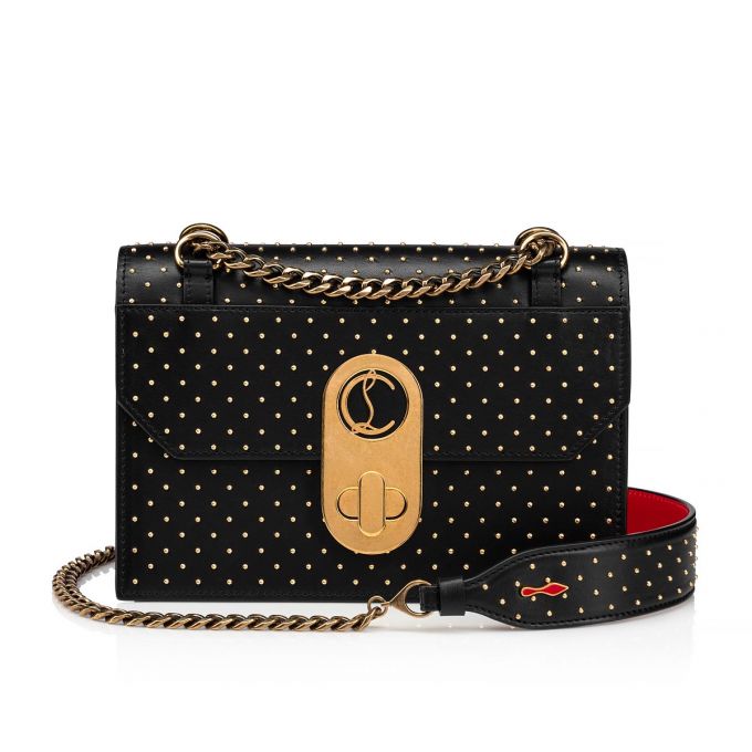 Cross Body Bags Christian Louboutin Elisa Small Clasici Piele Cross Body Bags Dama Negrii Aurii | RO23922