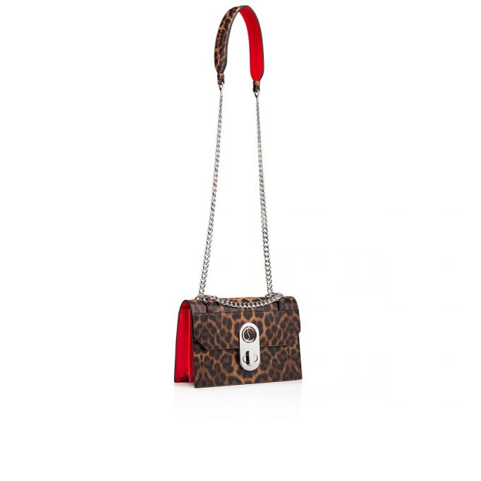 Cross Body Bags Christian Louboutin Elisa Small Creative Piele Cross Body Bags Dama Maro Rosii Argintii | RO41392