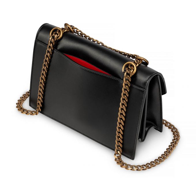 Cross Body Bags Christian Louboutin Elisa Piele Cross Body Bags Dama Negrii | RO62675