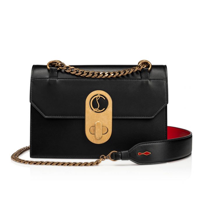 Cross Body Bags Christian Louboutin Elisa Piele Cross Body Bags Dama Negrii | RO62675