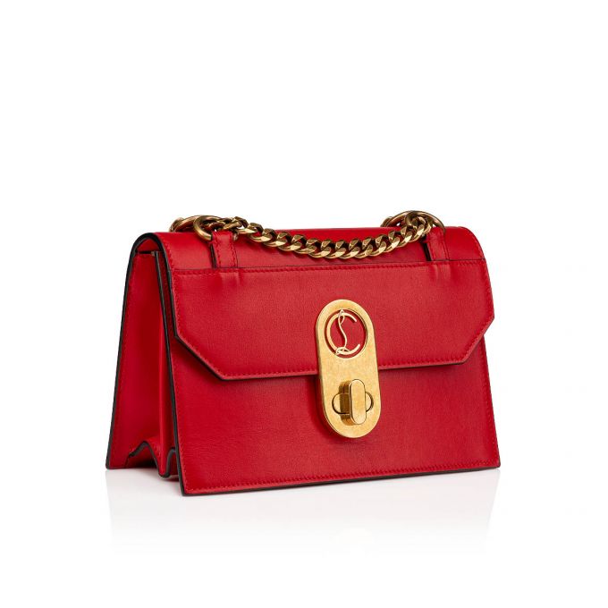 Cross Body Bags Christian Louboutin Elisa Mini Clasici Piele Cross Body Bags Dama Rosii | RO67096