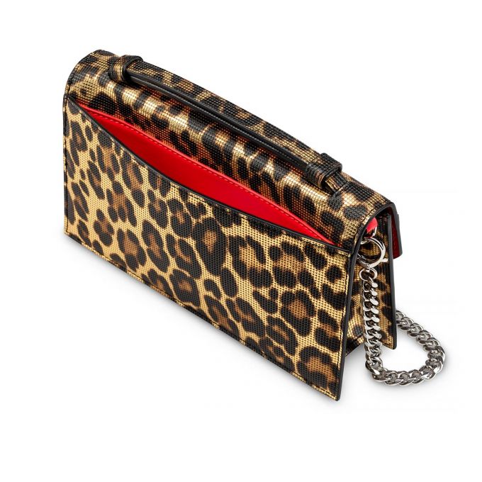 Cross Body Bags Christian Louboutin Elisa Baguette S Creative Piele Cross Body Bags Dama Aurii Argintii | RO85092