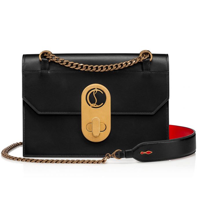 Cross Body Bags Christian Louboutin Elisa Large Clasici Piele Cross Body Bags Dama Negrii | RO86371