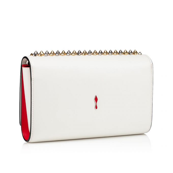 Cross Body Bags Christian Louboutin Paloma Clutch Clasici Piele Cross Body Bags Dama Albi Colorati | RO12614