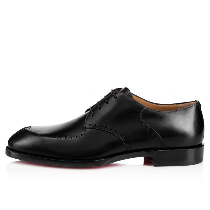 Derby Christian Louboutin A Mon Homme 000 Calf Derby Barbati Negrii | RO37088