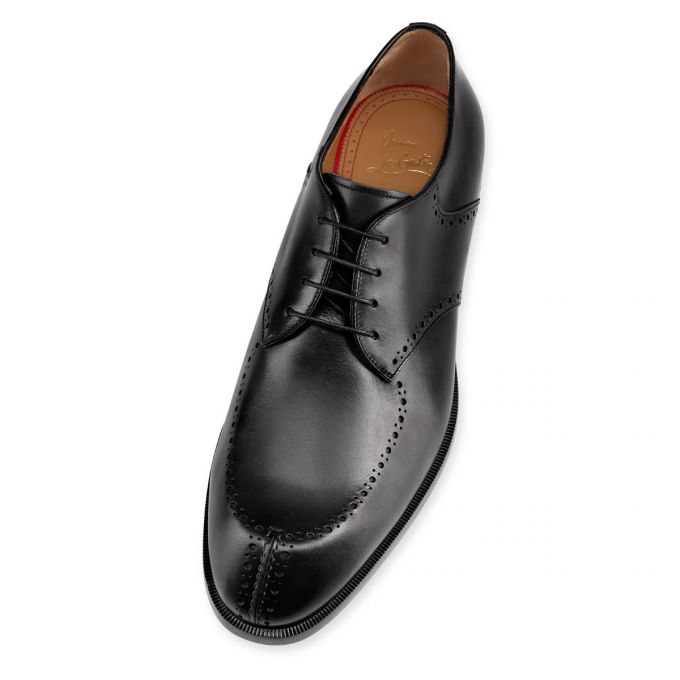 Derby Christian Louboutin A Mon Homme 000 Calf Derby Barbati Negrii | RO37088