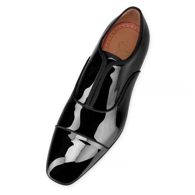 Derby Christian Louboutin Alpha Male Lacuita Derby Barbati Negrii | RO62822