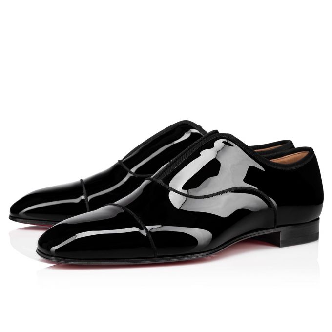 Derby Christian Louboutin Alpha Male Lacuita Derby Barbati Negrii | RO62822