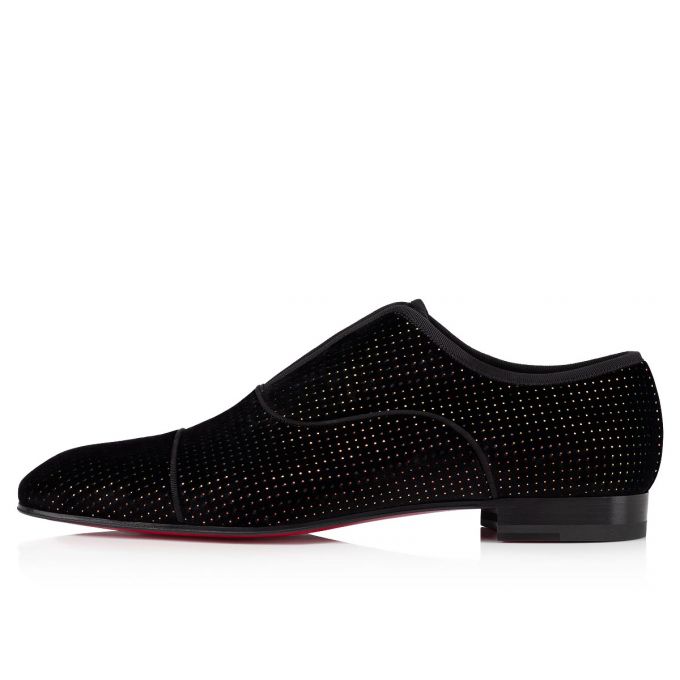 Derby Christian Louboutin Alpha Male Velvet Derby Barbati Colorati | RO11933