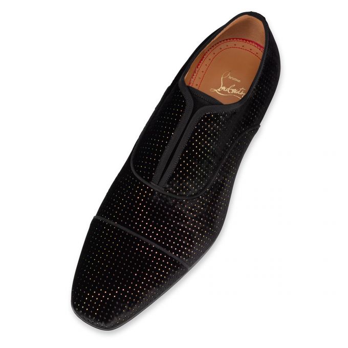 Derby Christian Louboutin Alpha Male Velvet Derby Barbati Colorati | RO11933