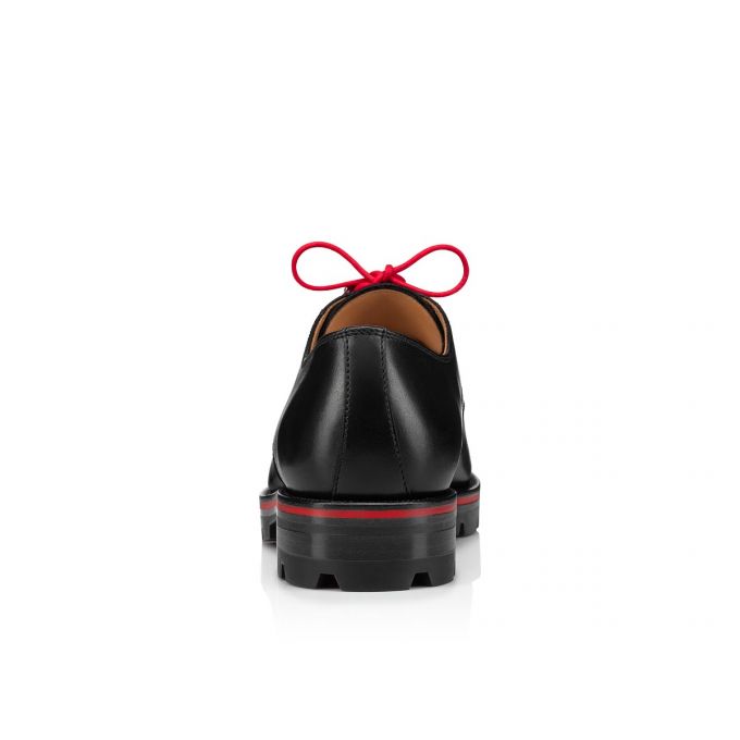 Derby Christian Louboutin Simonalpes Calf Derby Barbati Negrii | RO63405