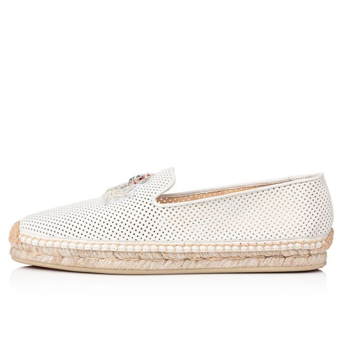 Espadrilles Christian Louboutin Nanou Orlato Nappa Espadrilles Dama Albi | RO99598