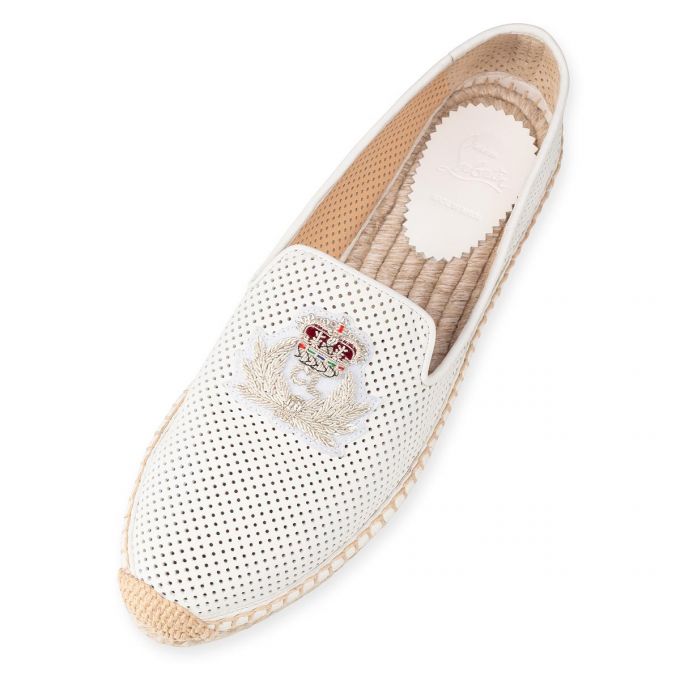 Espadrilles Christian Louboutin Nanou Orlato Nappa Espadrilles Dama Albi | RO99598