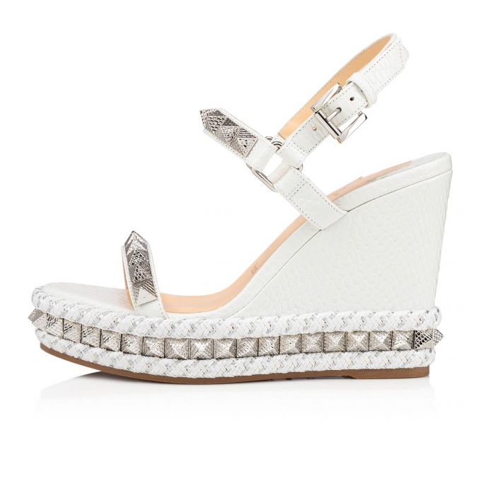 Espadrilles Christian Louboutin Pyraclou 110 Calf Espadrilles Dama Albi | RO22637