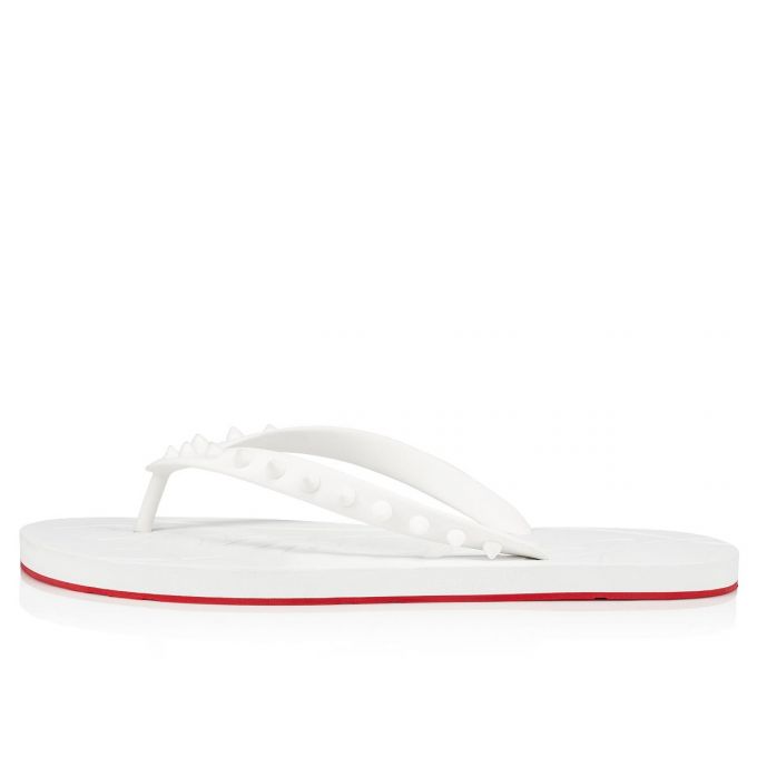 Espadrilles & Sandals Christian Louboutin Loubi Flip 000 Pvc Sandals Barbati Albi | RO06697