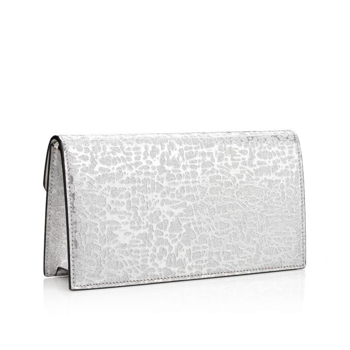 Evening Bags Christian Louboutin Loubi54 Creative Piele Evening Bags Dama Argintii | RO74350