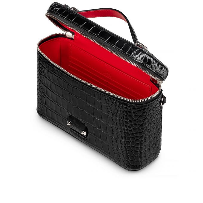 Geanta Messenger Christian Louboutin Kypipouch Creative Piele Messenger Bags Barbati Negrii | RO07111