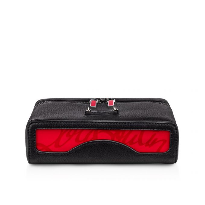 Geanta Messenger Christian Louboutin Kypipouch Small Clasici Piele Messenger Bags Barbati Negrii | RO43868