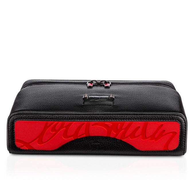 Geanta Messenger Christian Louboutin Kypipouch Clasici Piele Messenger Bags Barbati Negrii Rosii | RO89636