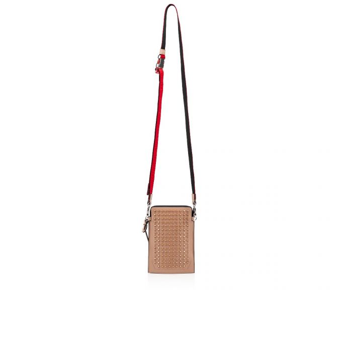 Geanta Messenger Christian Louboutin Loubilab Clasici Piele Messenger Bags Barbati Maro | RO07773