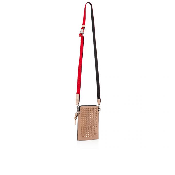 Geanta Messenger Christian Louboutin Loubilab Clasici Piele Messenger Bags Barbati Maro | RO07773