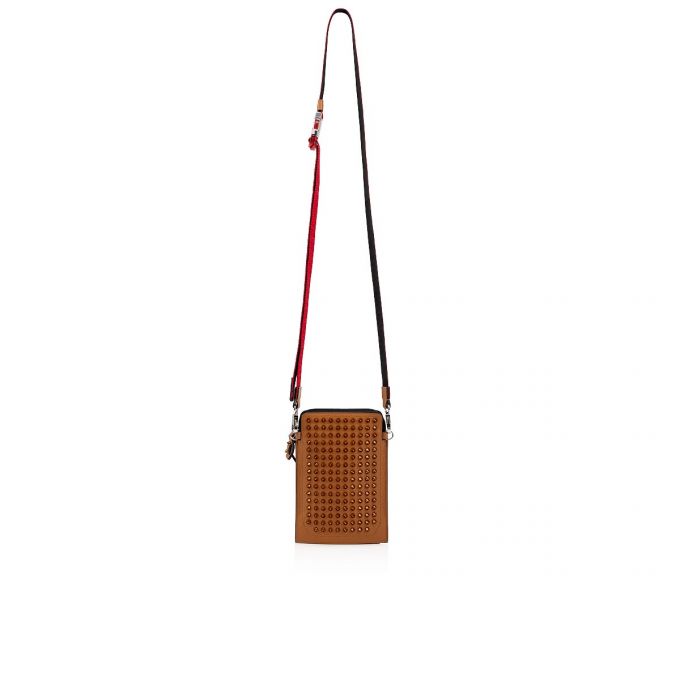 Geanta Messenger Christian Louboutin Loubilab Clasici Piele Messenger Bags Barbati Maro | RO27301