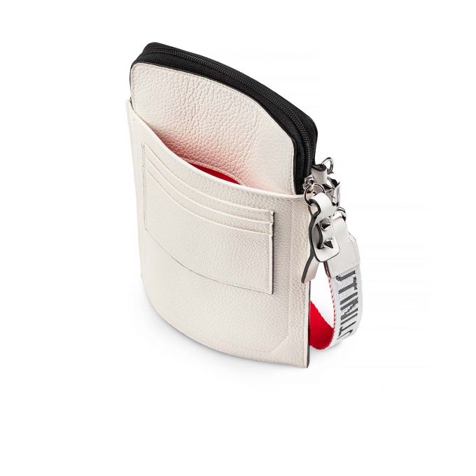 Geanta Messenger Christian Louboutin Loubilab Clasici Fabric Messenger Bags Barbati Rosii Albi Negrii | RO30596